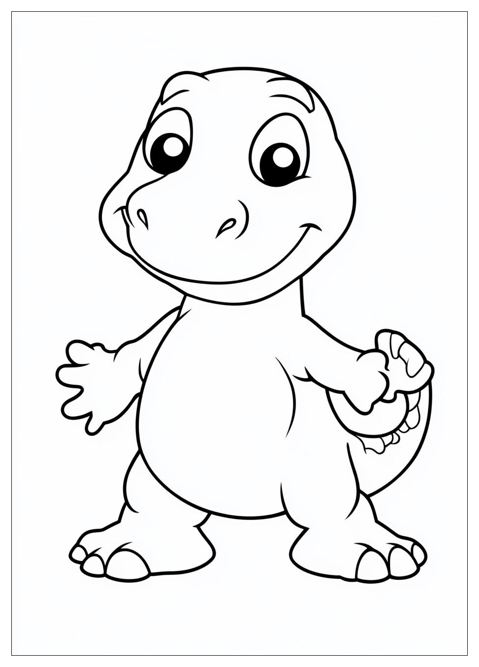 Kolorowanki Do Druku Barney 20