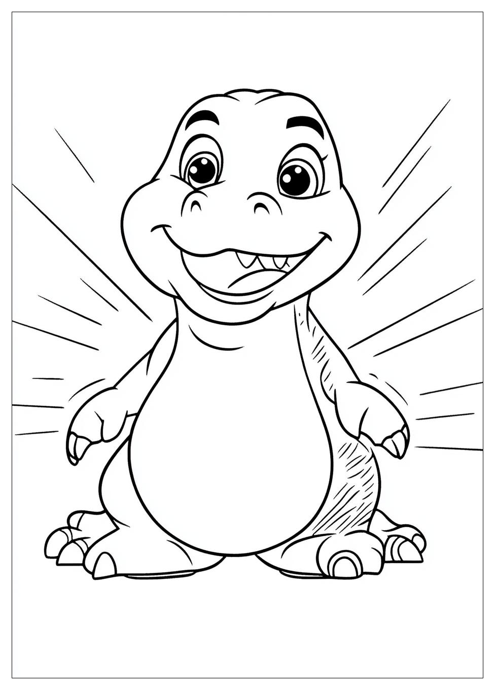 Kolorowanki Do Druku Barney 24
