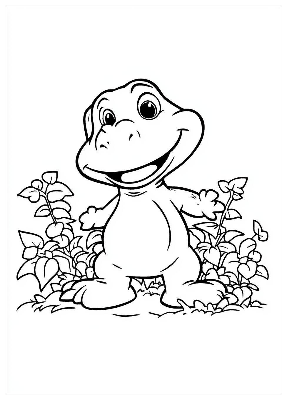 Kolorowanki Do Druku Barney 7