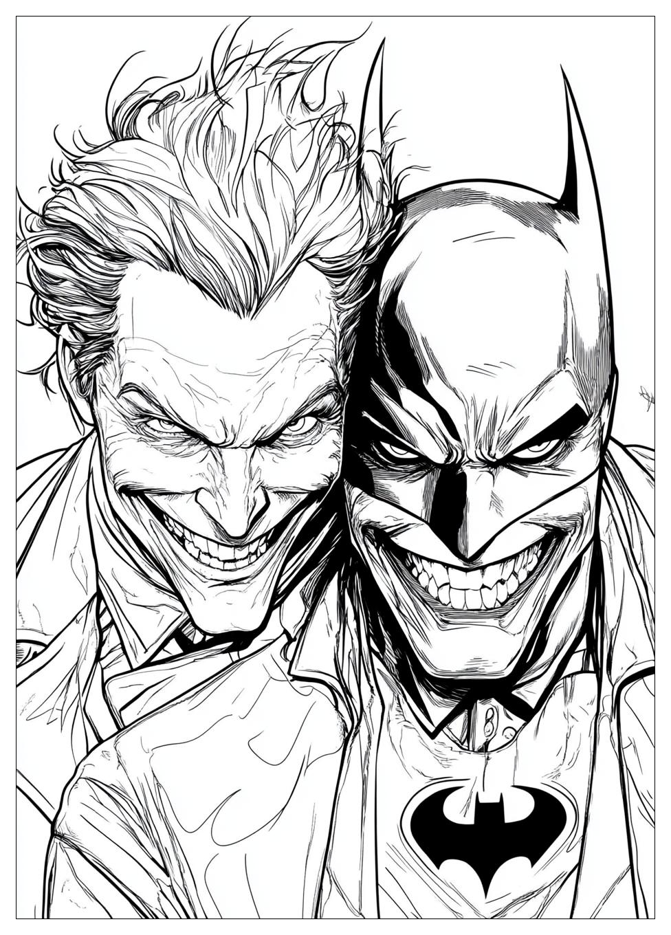Kolorowanki Do Druku Batman I Joker 1