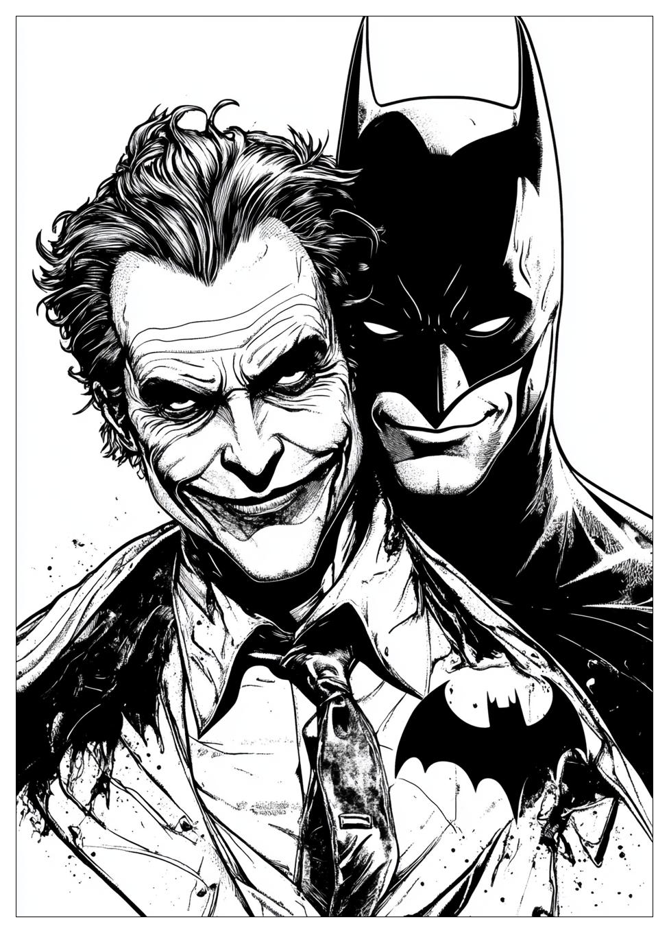 Kolorowanki Do Druku Batman I Joker 2