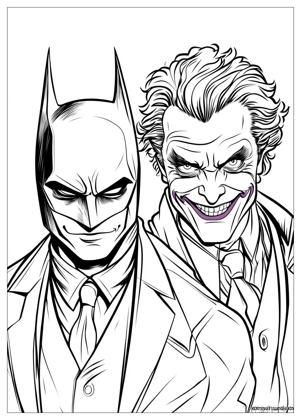 Kolorowanki Do Druku Batman I Joker 6
