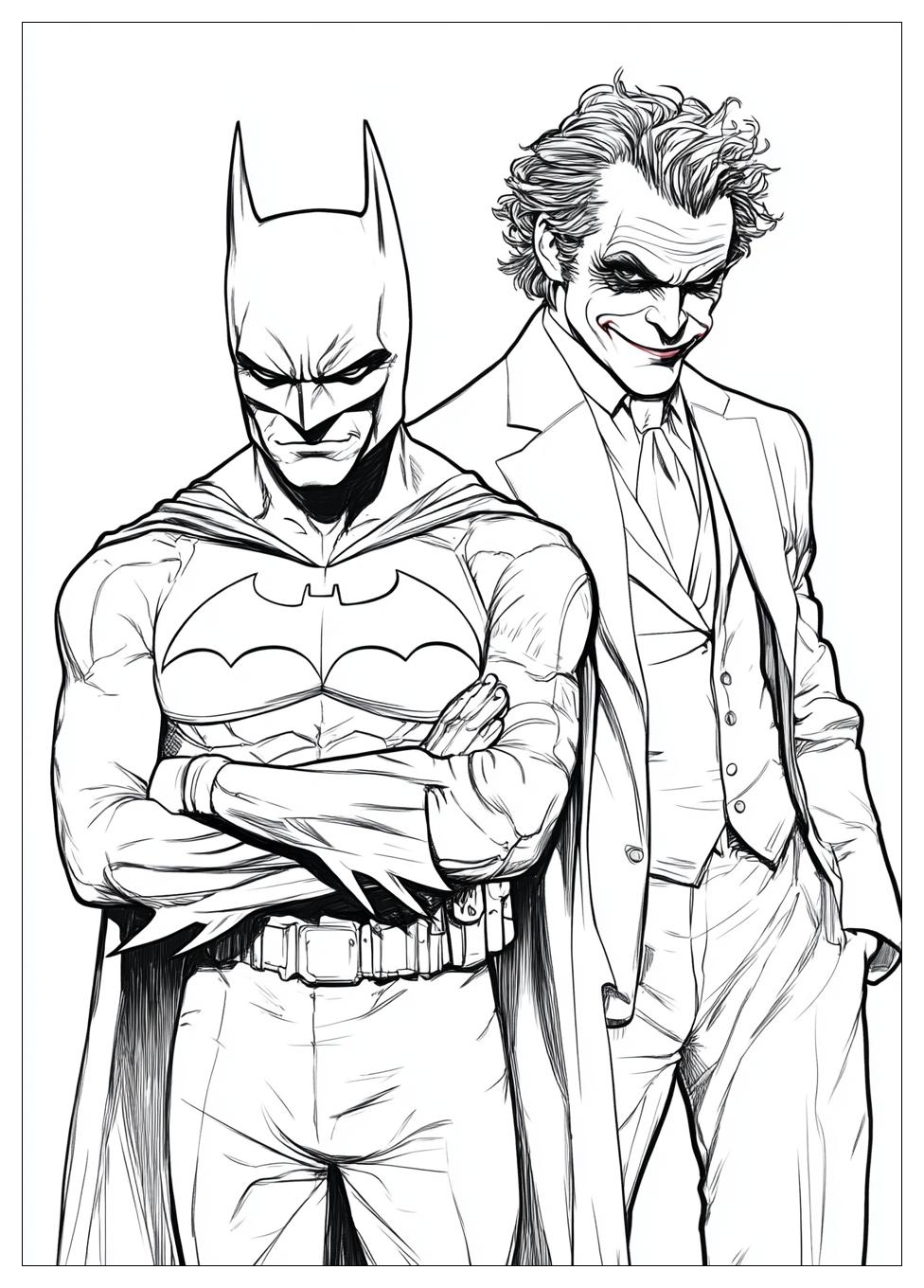 Kolorowanki Do Druku Batman I Joker 7