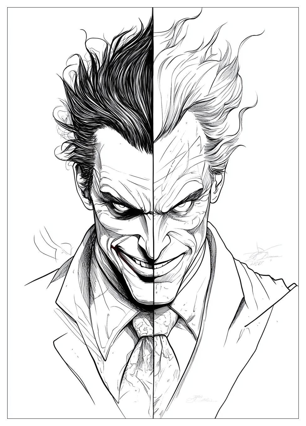 Kolorowanki Do Druku Batman I Joker 9