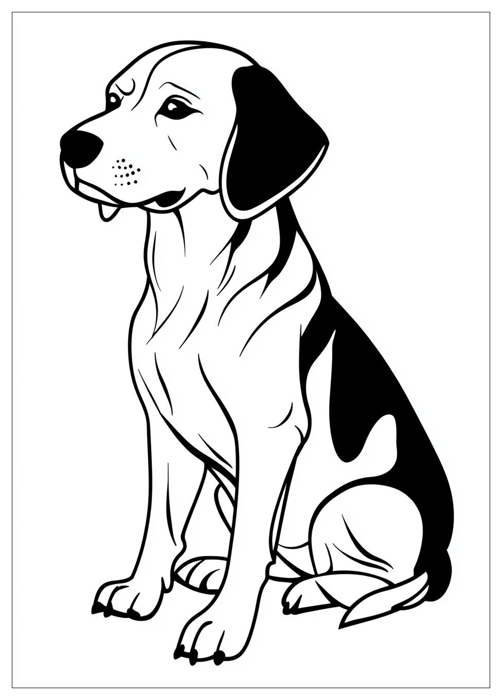 Kolorowanki Do Druku Beagle 10
