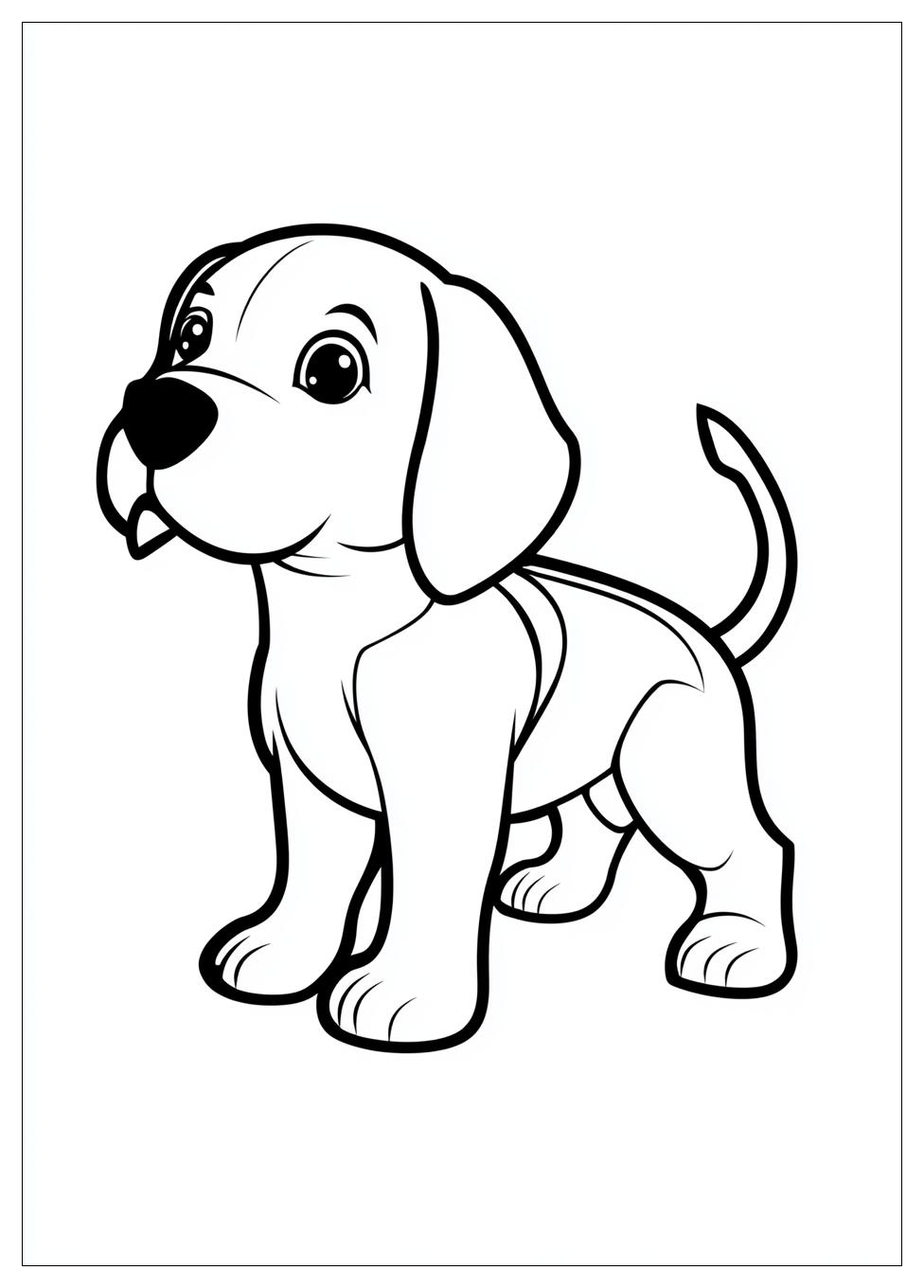 Kolorowanki Do Druku Beagle 11