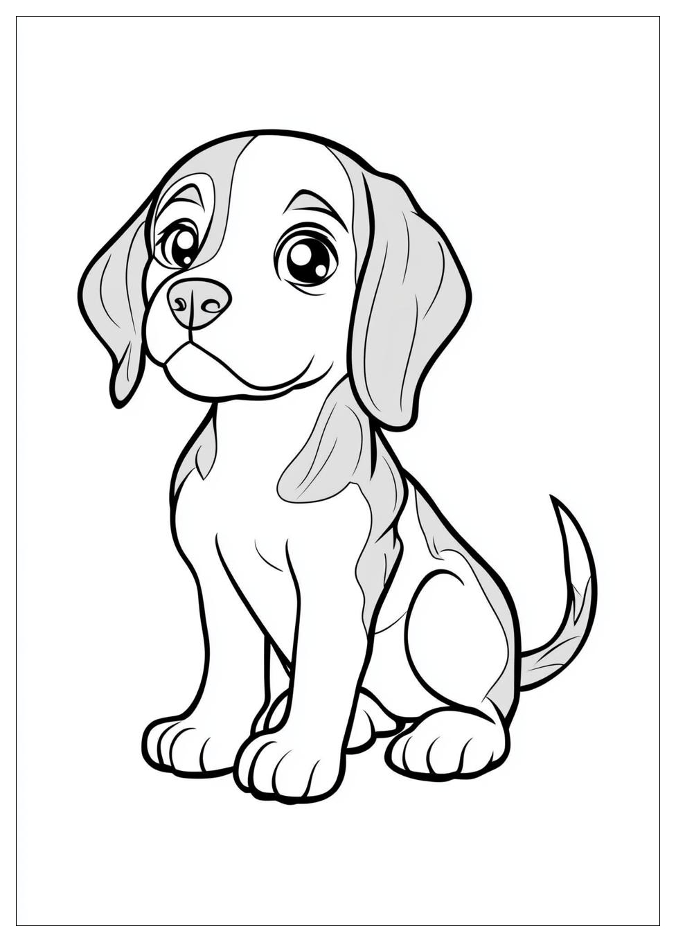 Kolorowanki Do Druku Beagle 16
