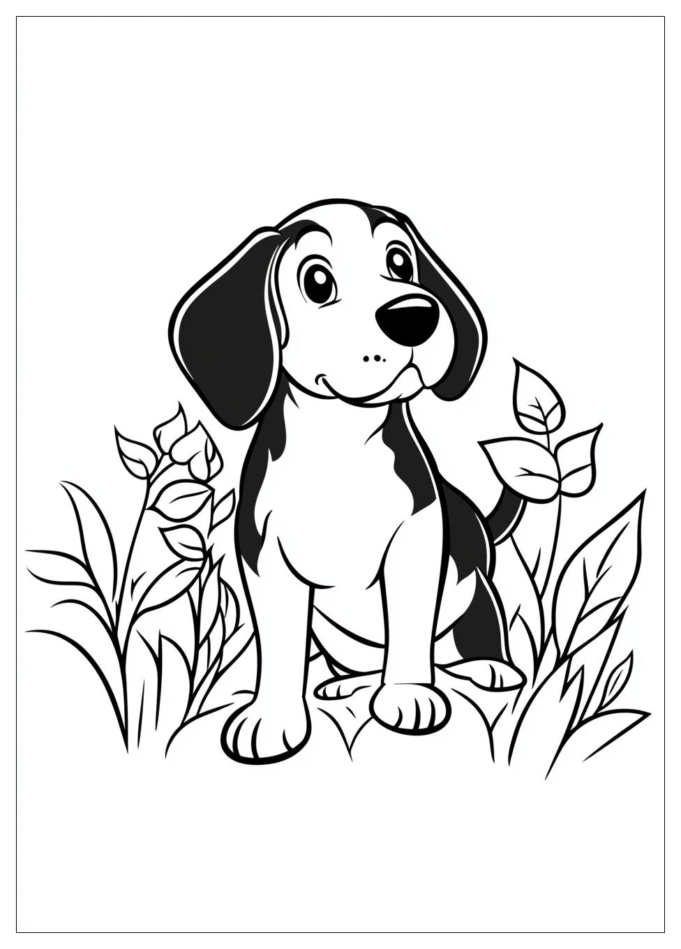 Kolorowanki Do Druku Beagle 17