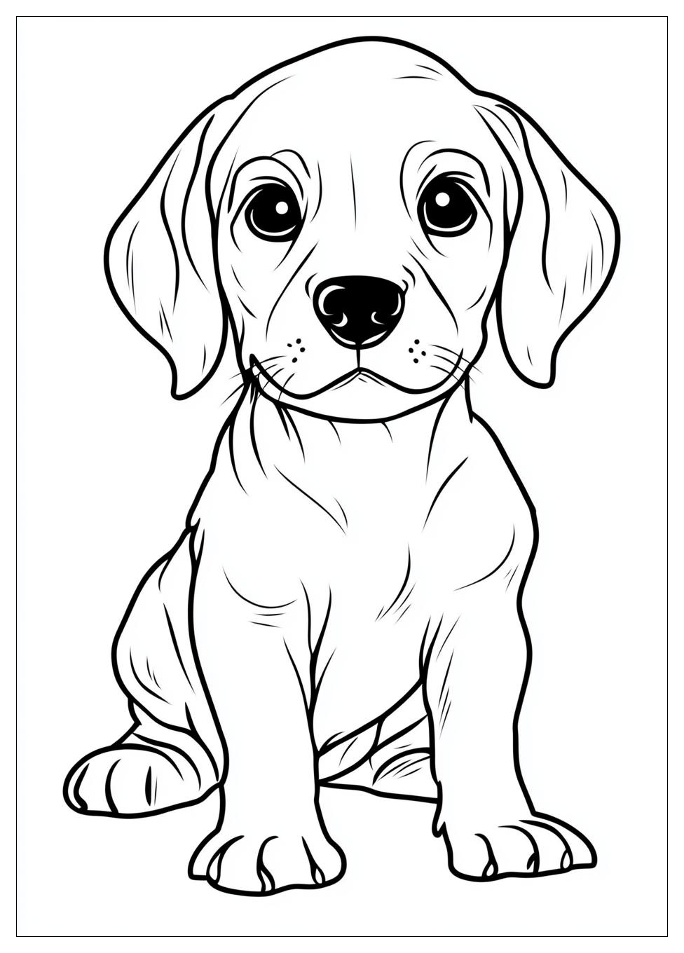 Kolorowanki Do Druku Beagle 8