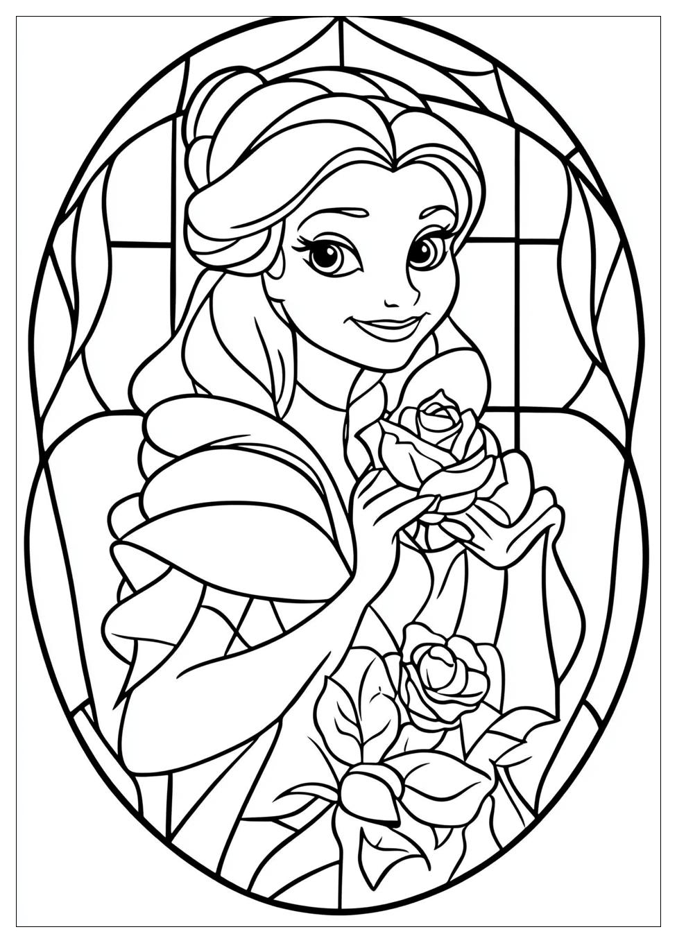 Kolorowanki Do Druku Beauty And The Beast 2