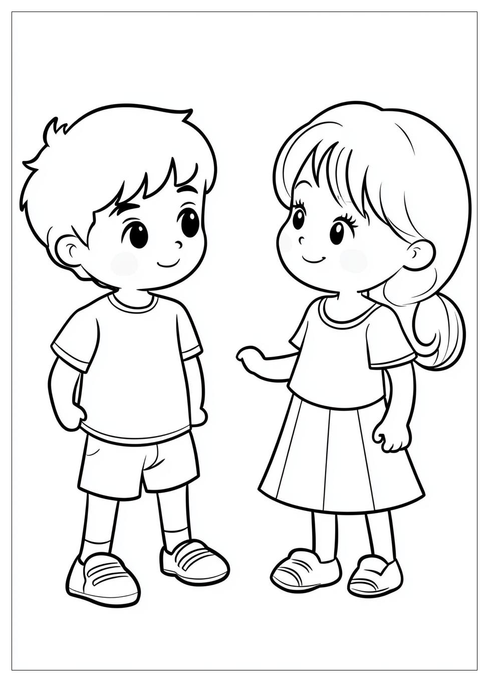 Kolorowanki Do Druku Best Friend 7
