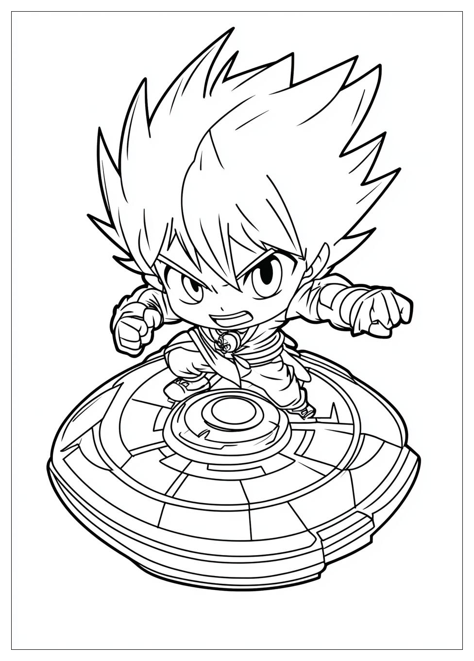 Kolorowanki Do Druku Beyblade 1