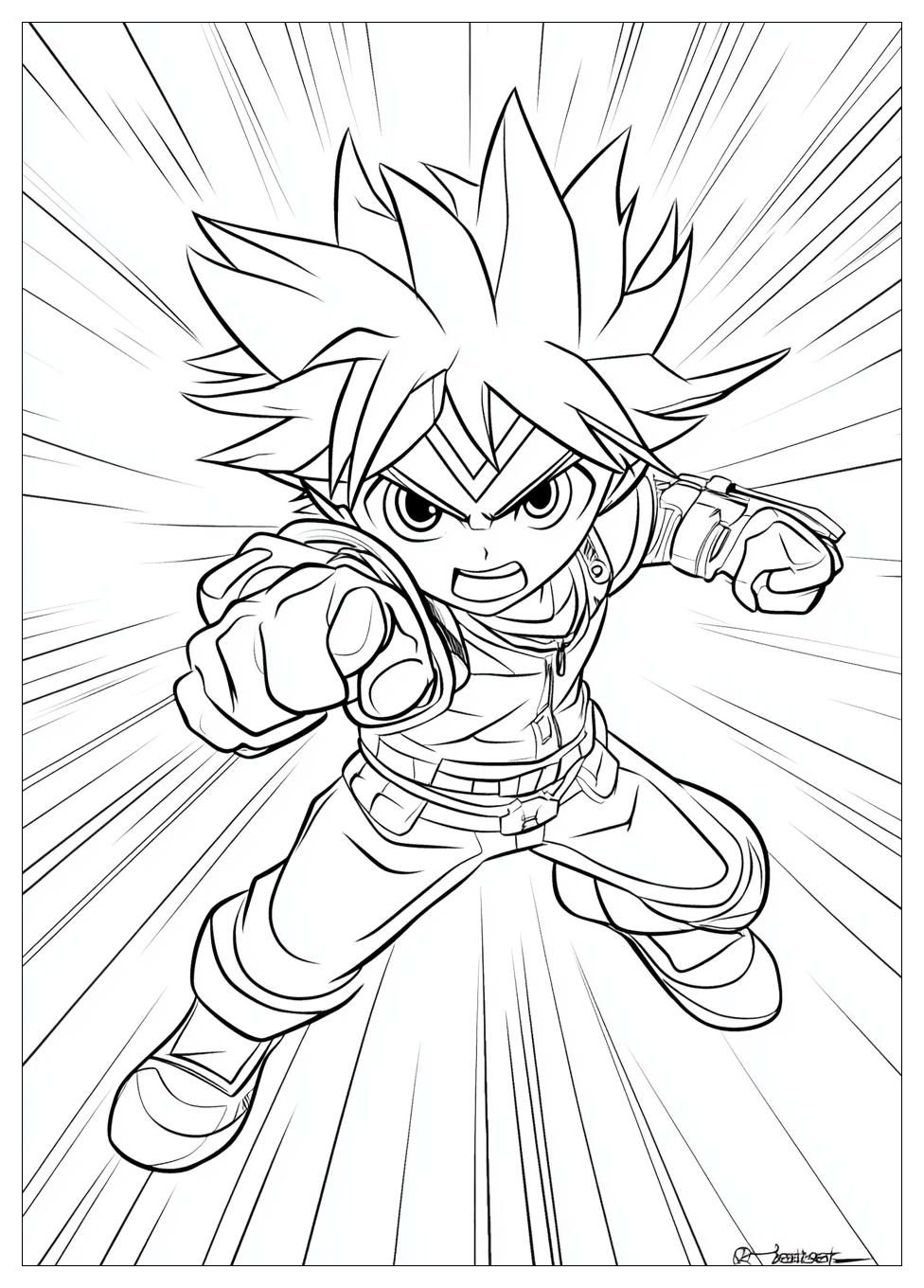 Kolorowanki Do Druku Beyblade 4
