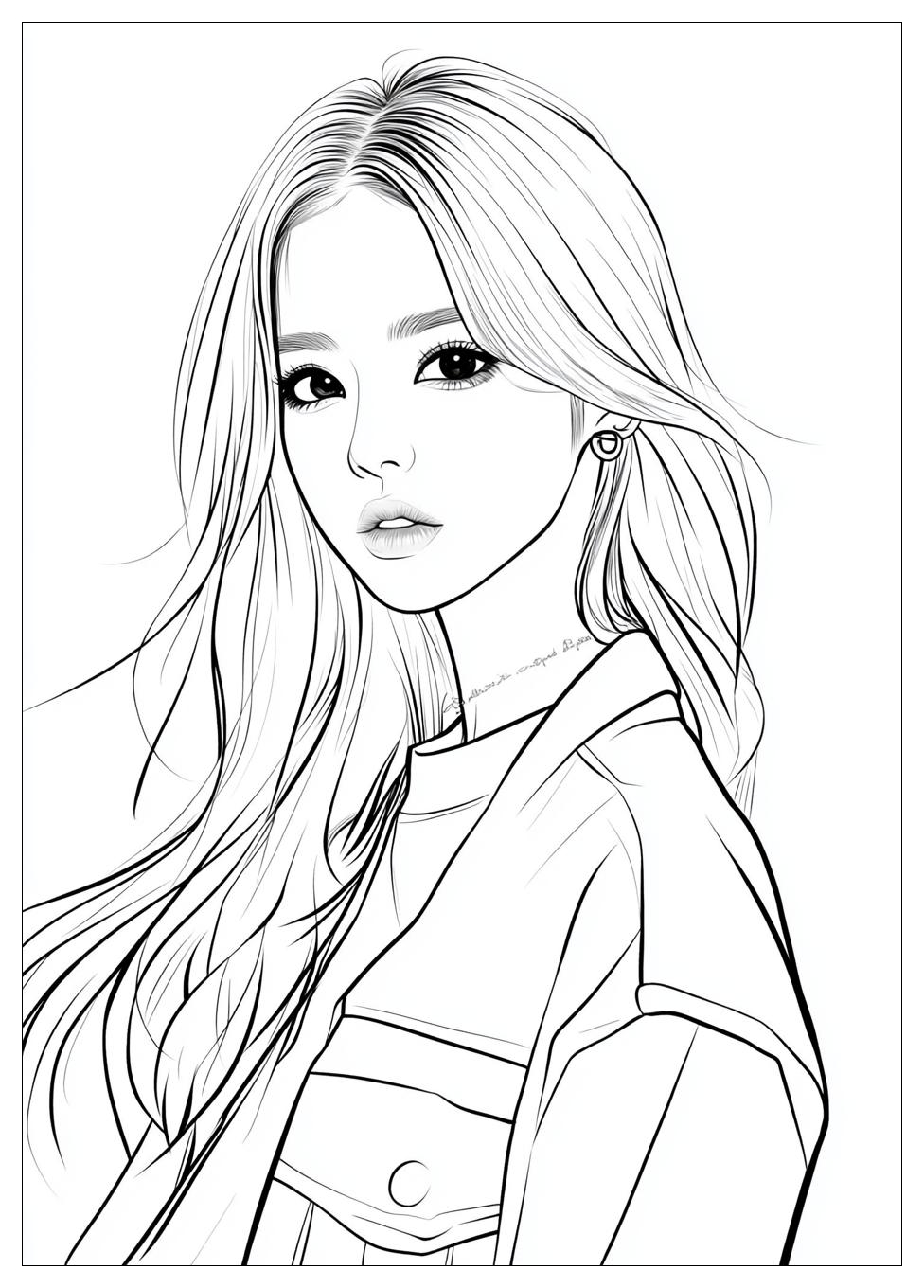 Kolorowanki Do Druku Blackpink 13