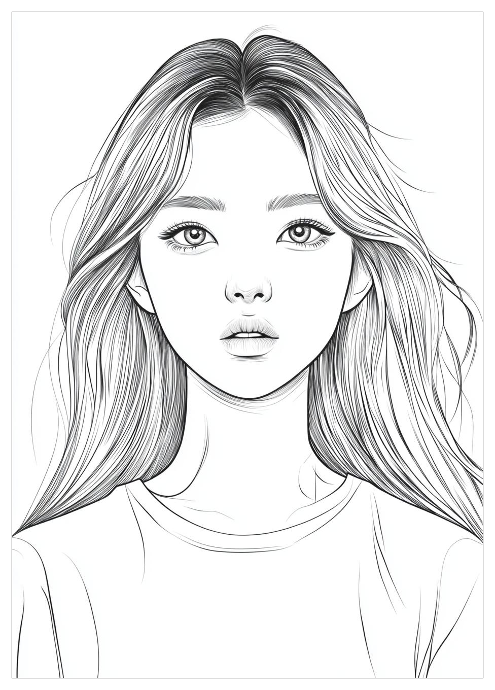 Kolorowanki Do Druku Blackpink 17