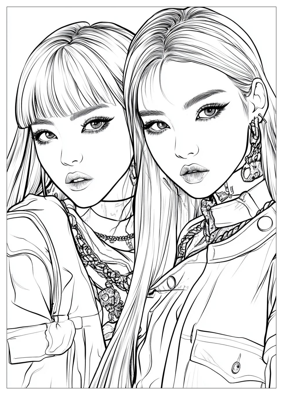 Kolorowanki Do Druku Blackpink 19