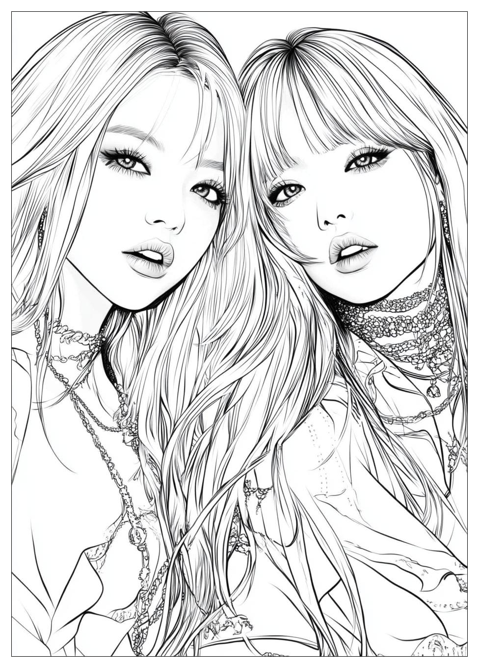 Kolorowanki Do Druku Blackpink 2