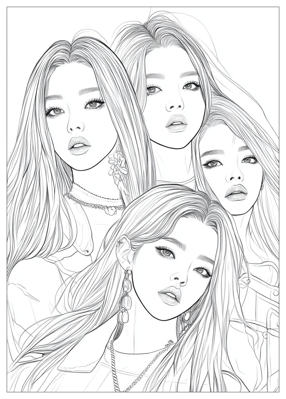Kolorowanki Do Druku Blackpink 23