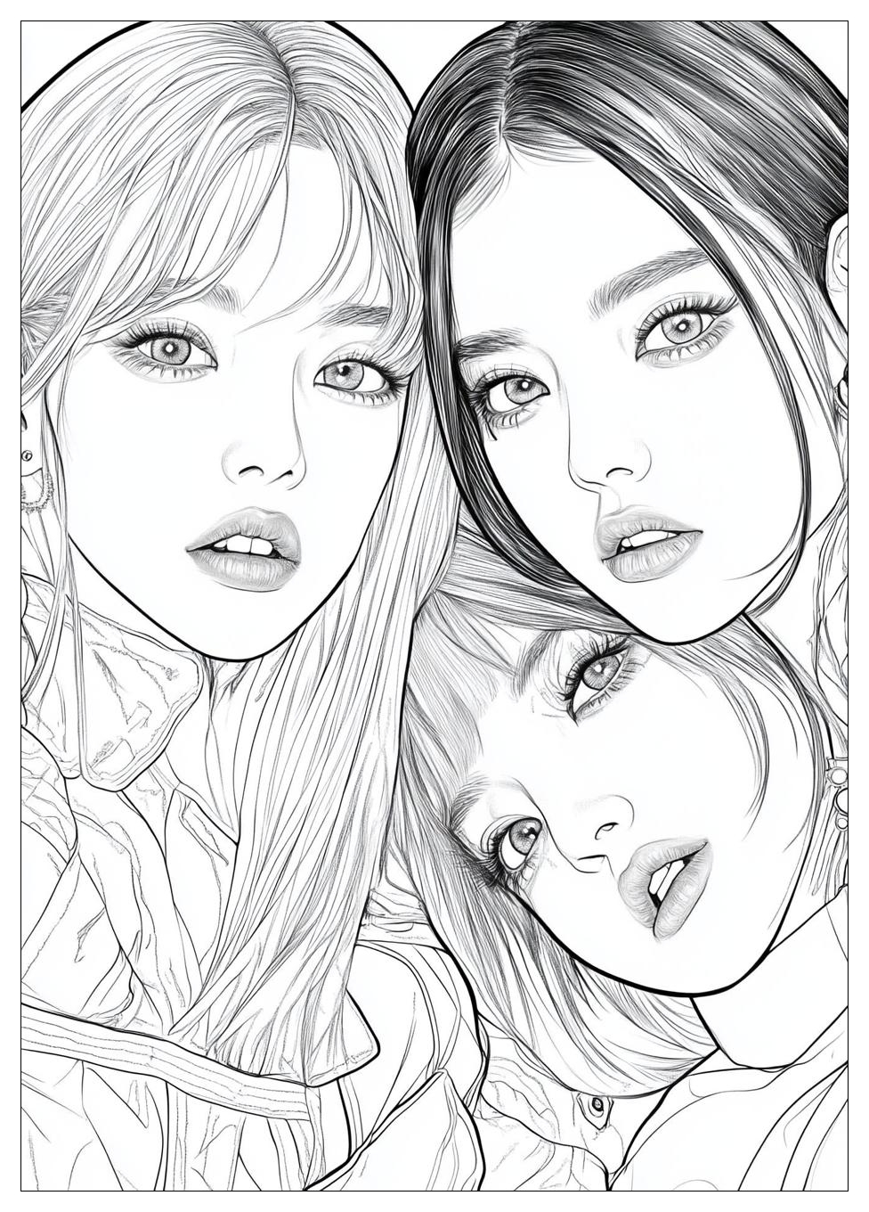 Kolorowanki Do Druku Blackpink 7