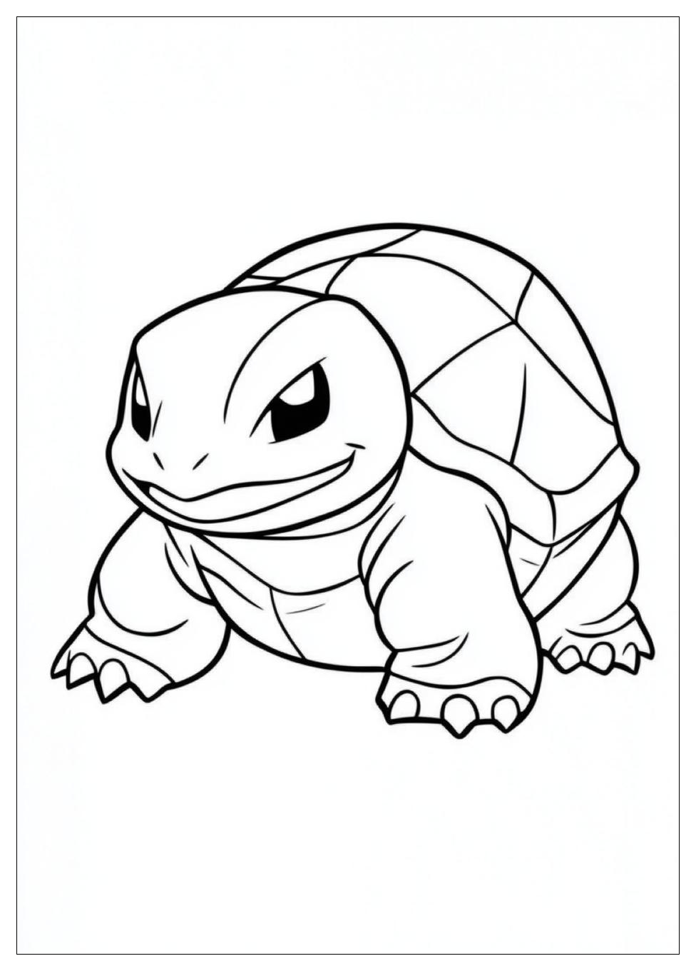 Kolorowanki Do Druku Blastoise 11