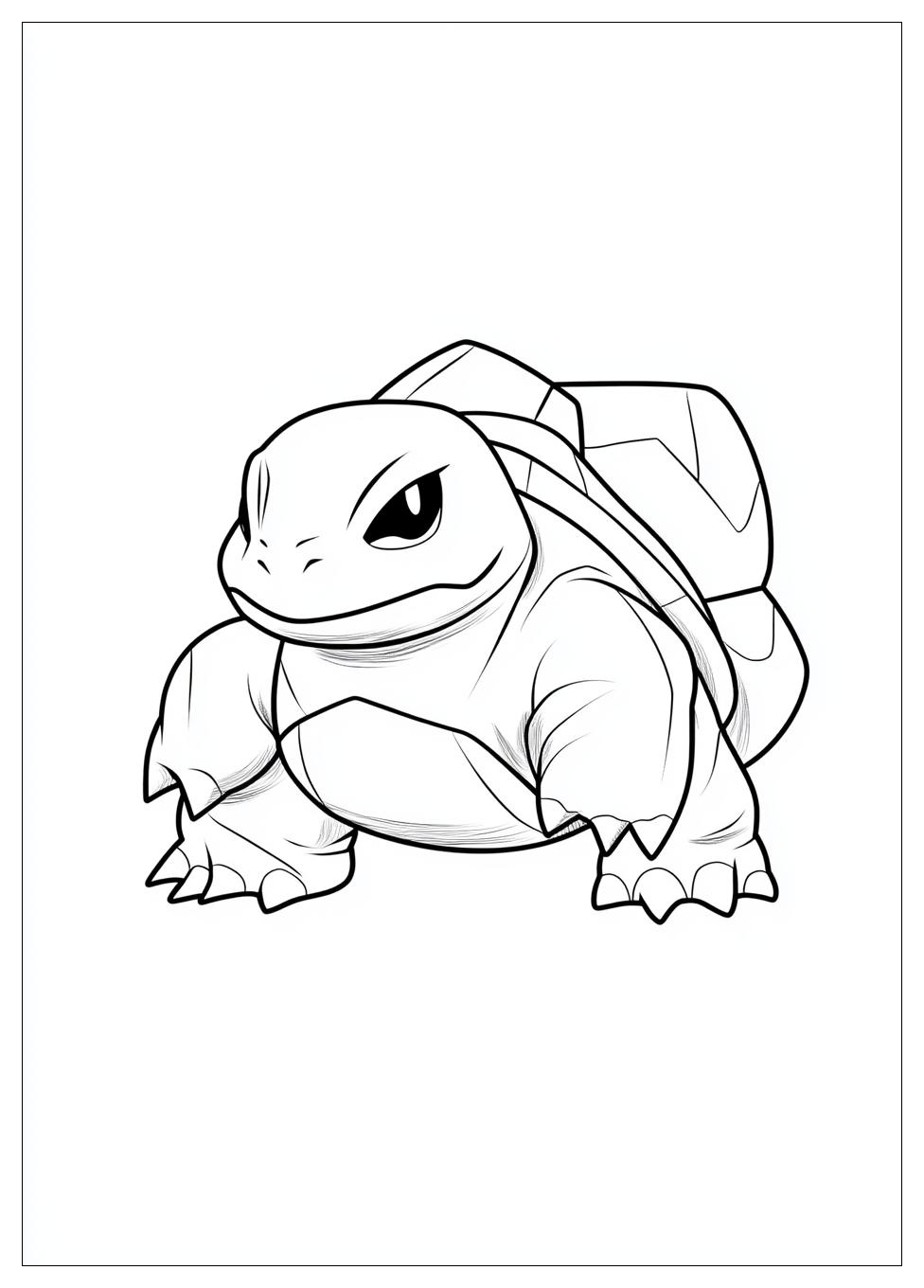 Kolorowanki Do Druku Blastoise 12