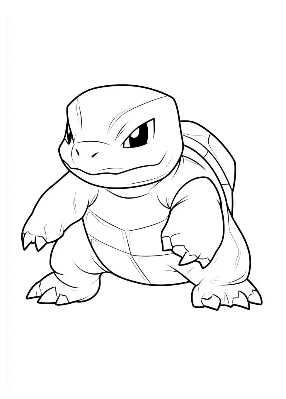 Kolorowanki Do Druku Blastoise 13