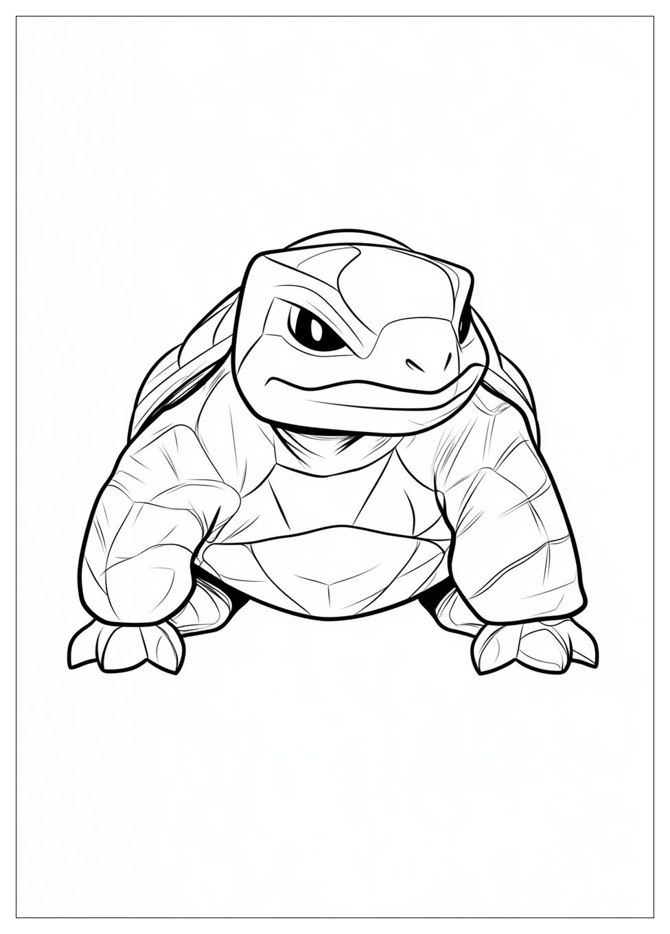 Kolorowanki Do Druku Blastoise 14
