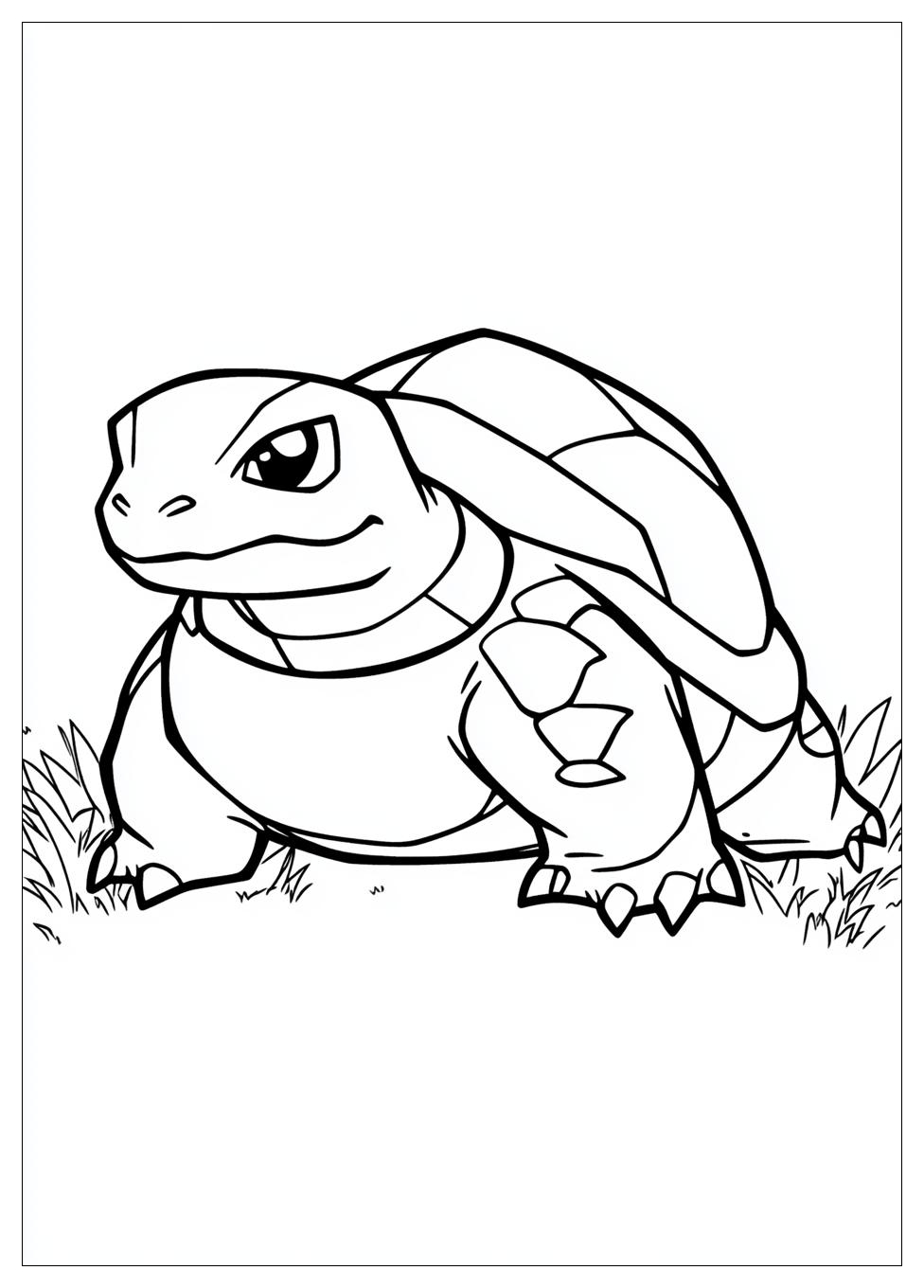 Kolorowanki Do Druku Blastoise 17