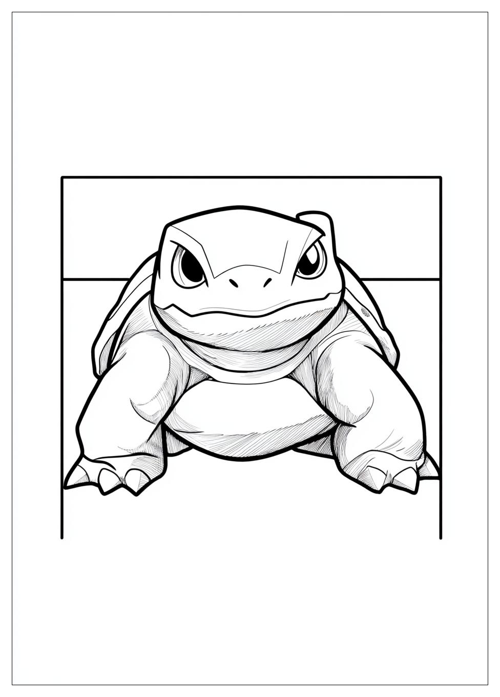 Kolorowanki Do Druku Blastoise 19