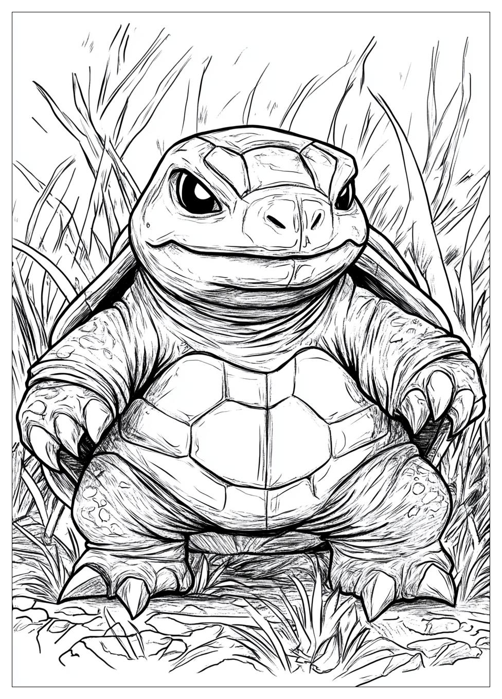 Kolorowanki Do Druku Blastoise 2