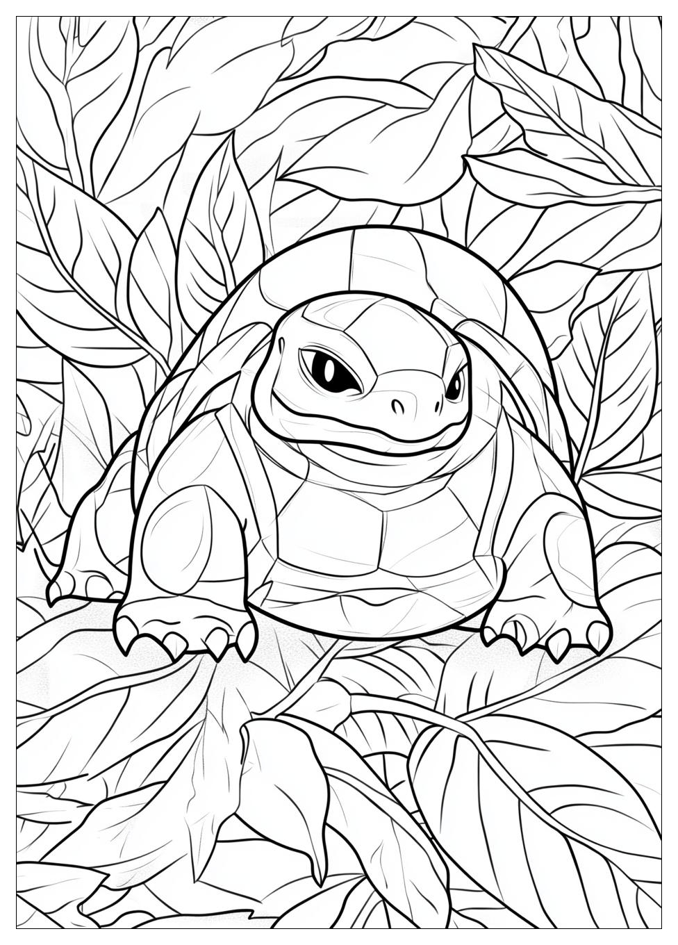 Kolorowanki Do Druku Blastoise 23