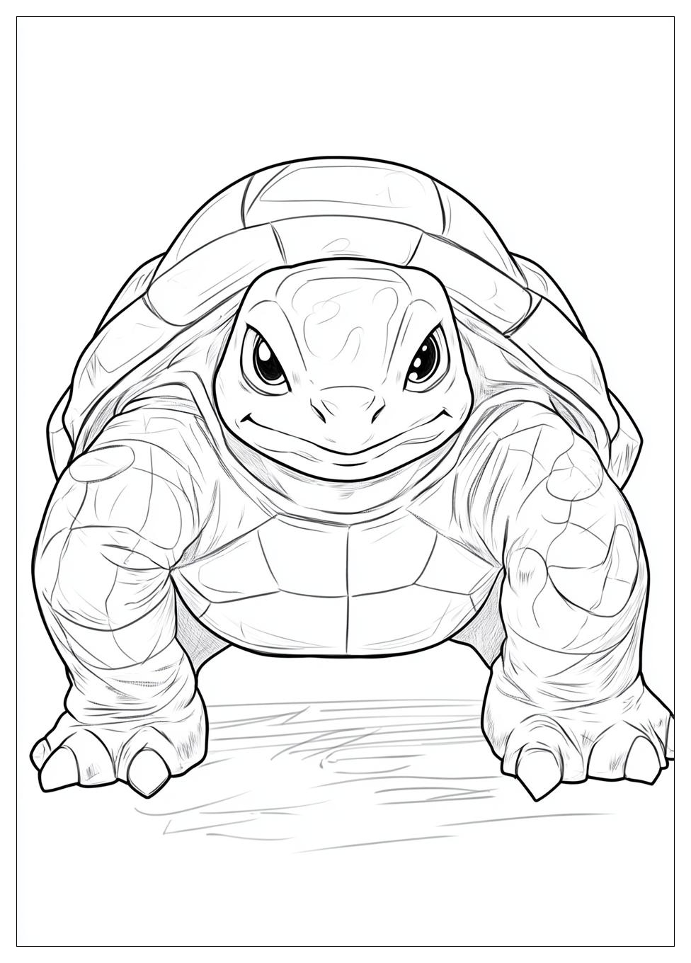 Kolorowanki Do Druku Blastoise 24