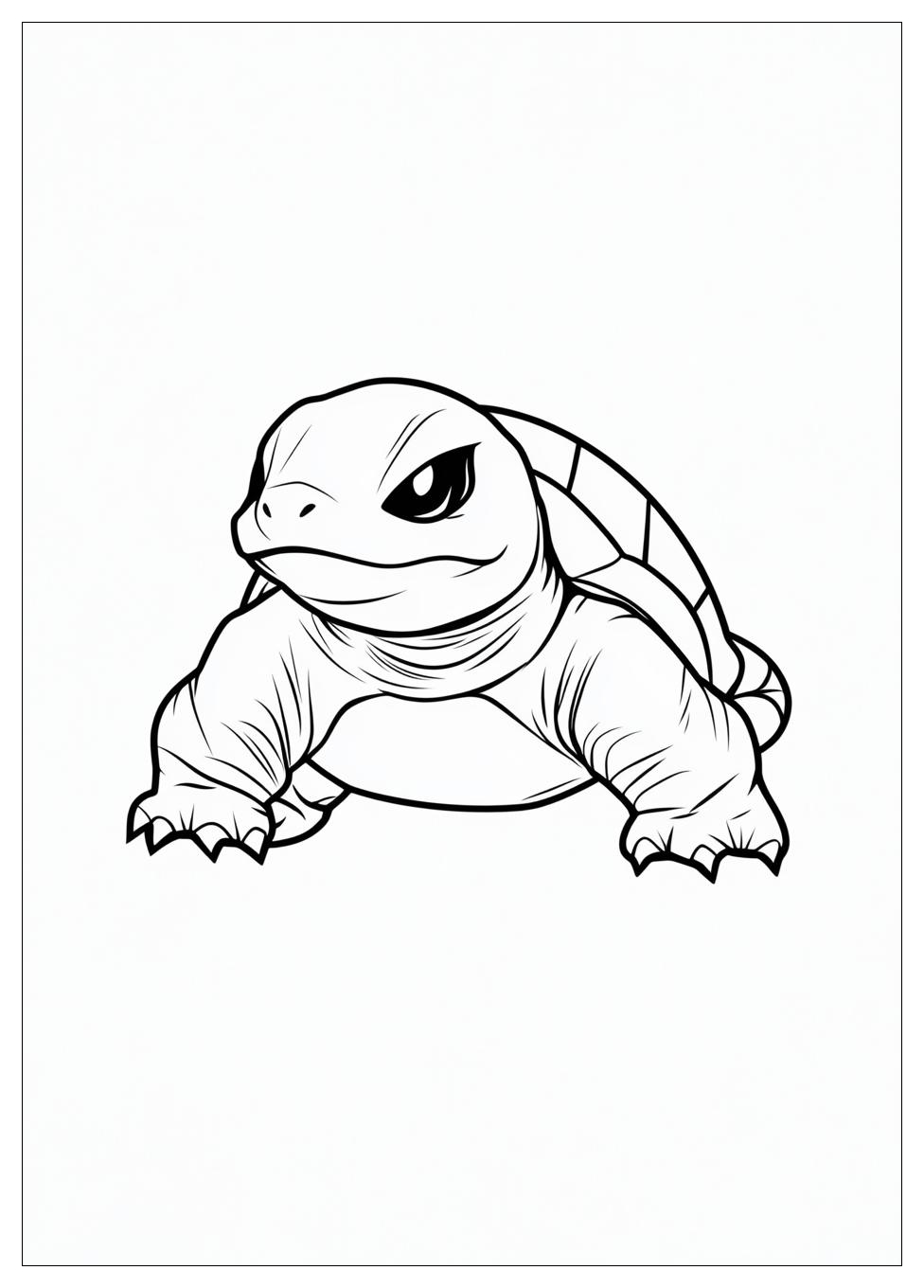 Kolorowanki Do Druku Blastoise 3