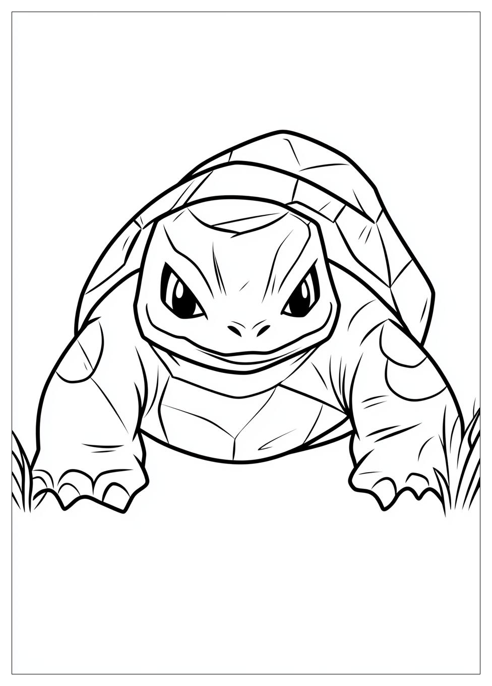 Kolorowanki Do Druku Blastoise 8
