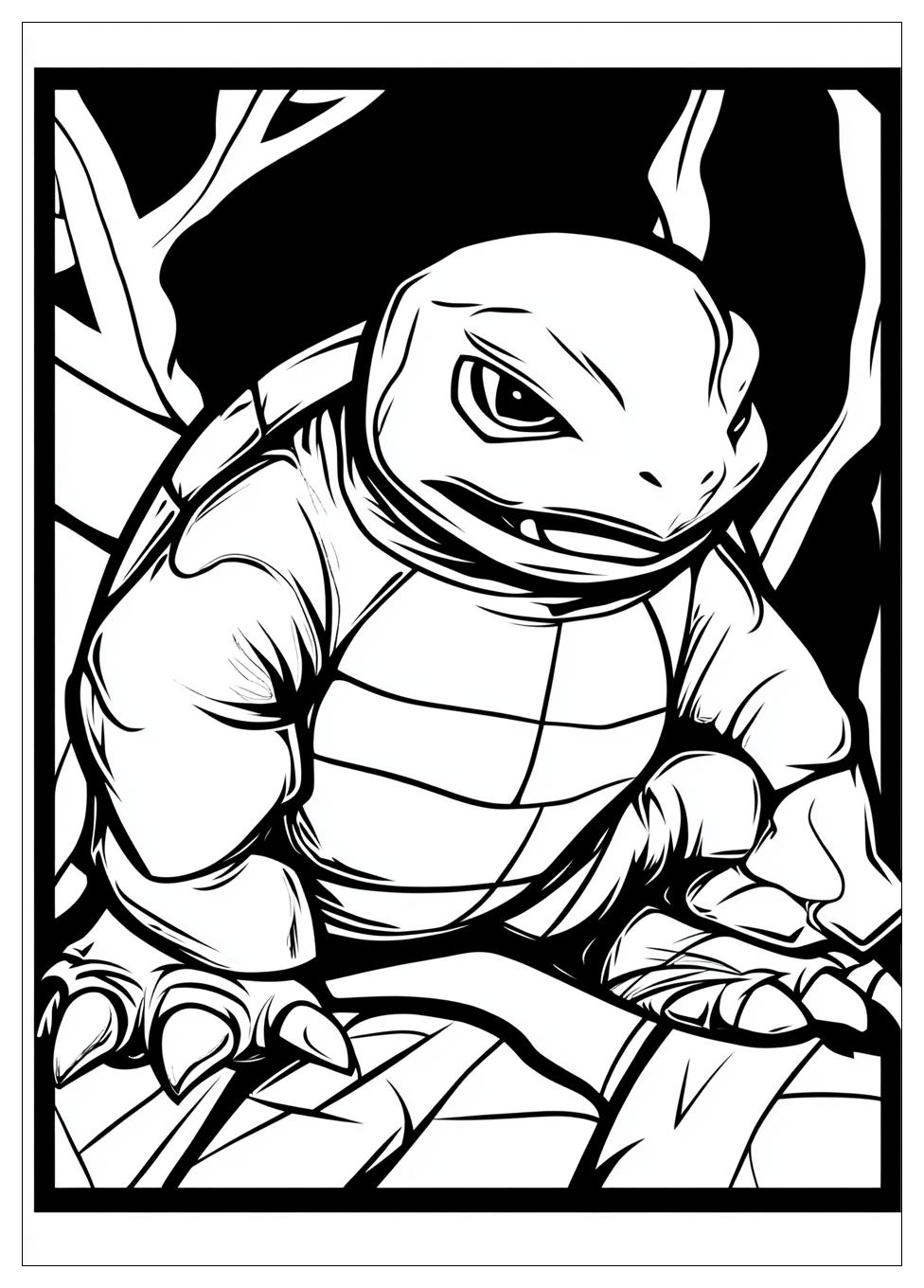 Kolorowanki Do Druku Blastoise 9