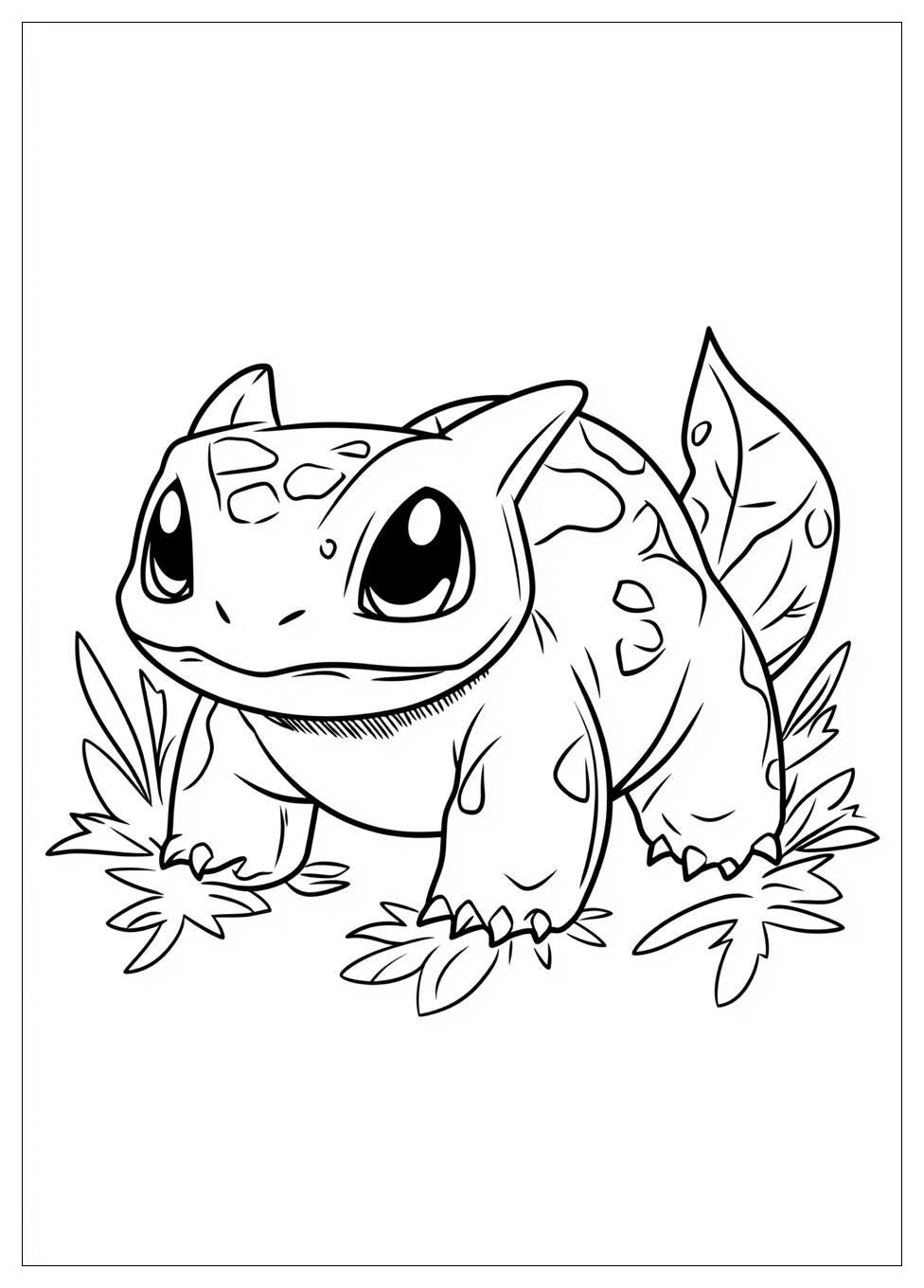 Kolorowanki Do Druku Bulbasaur 1