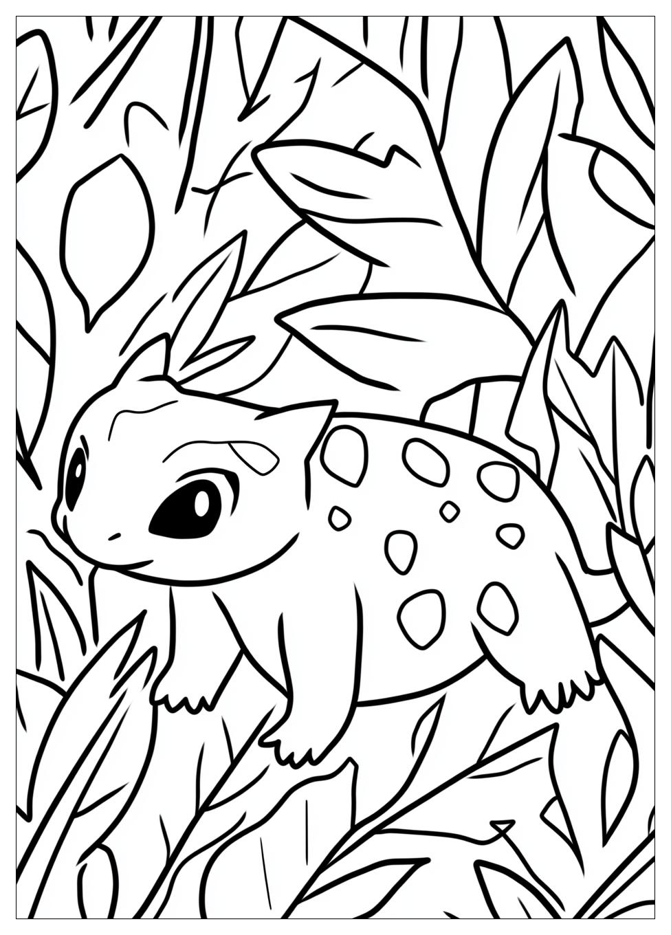Kolorowanki Do Druku Bulbasaur 17