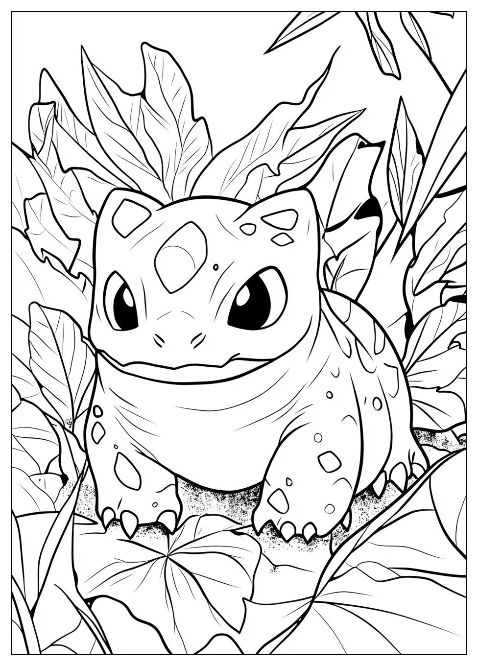 Kolorowanki Do Druku Bulbasaur 9