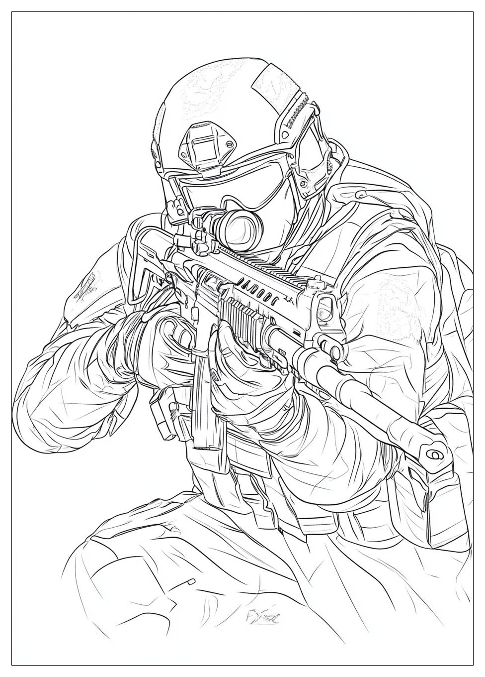 Kolorowanki Do Druku Call Of Duty 1
