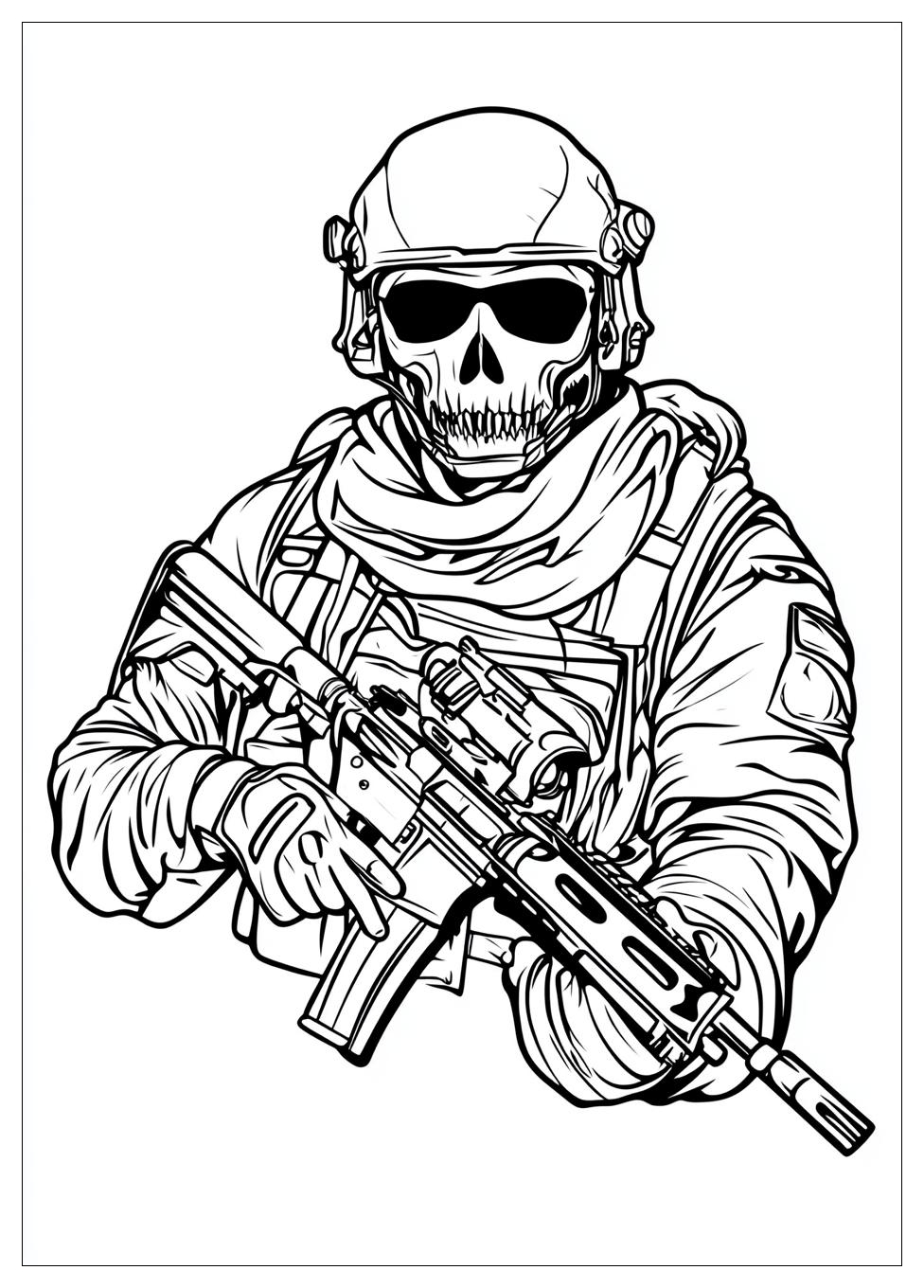 Kolorowanki Do Druku Call Of Duty 14