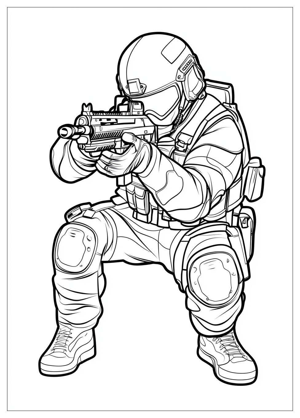 Kolorowanki Do Druku Call Of Duty 16
