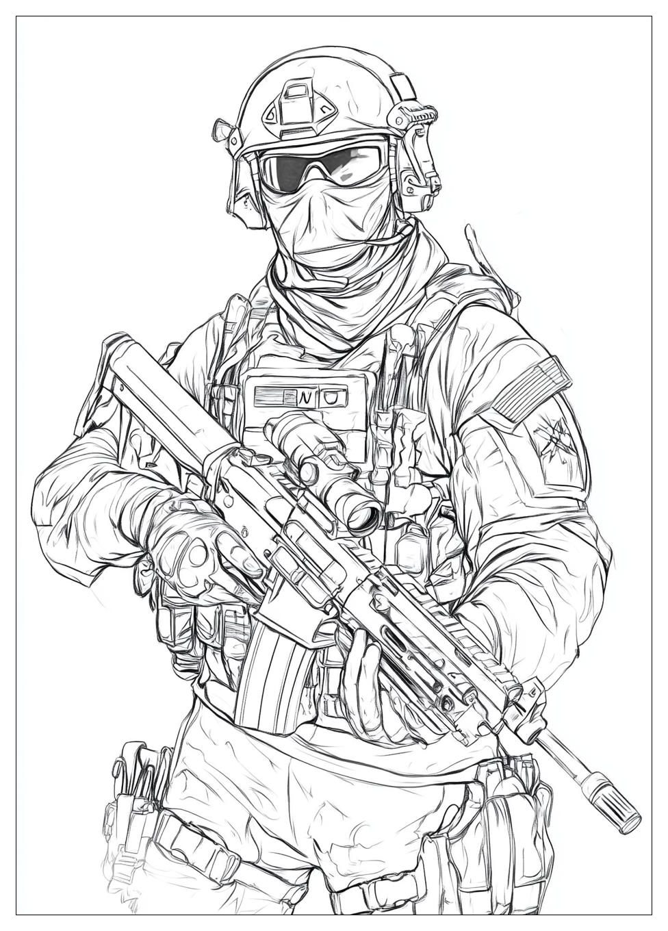 Kolorowanki Do Druku Call Of Duty 20