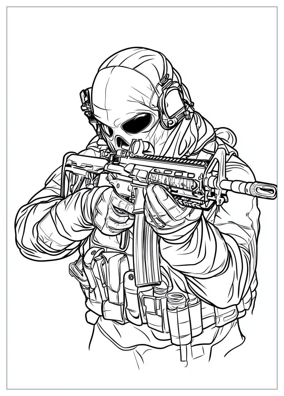 Kolorowanki Do Druku Call Of Duty 24