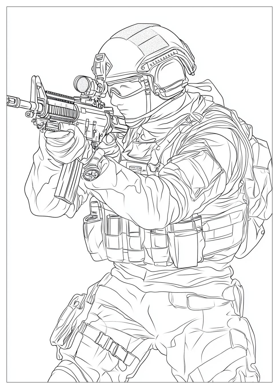 Kolorowanki Do Druku Call Of Duty 3