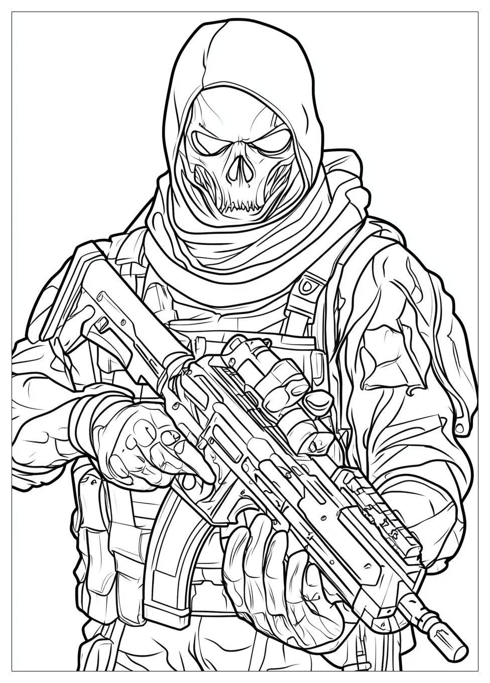 Kolorowanki Do Druku Call Of Duty 4