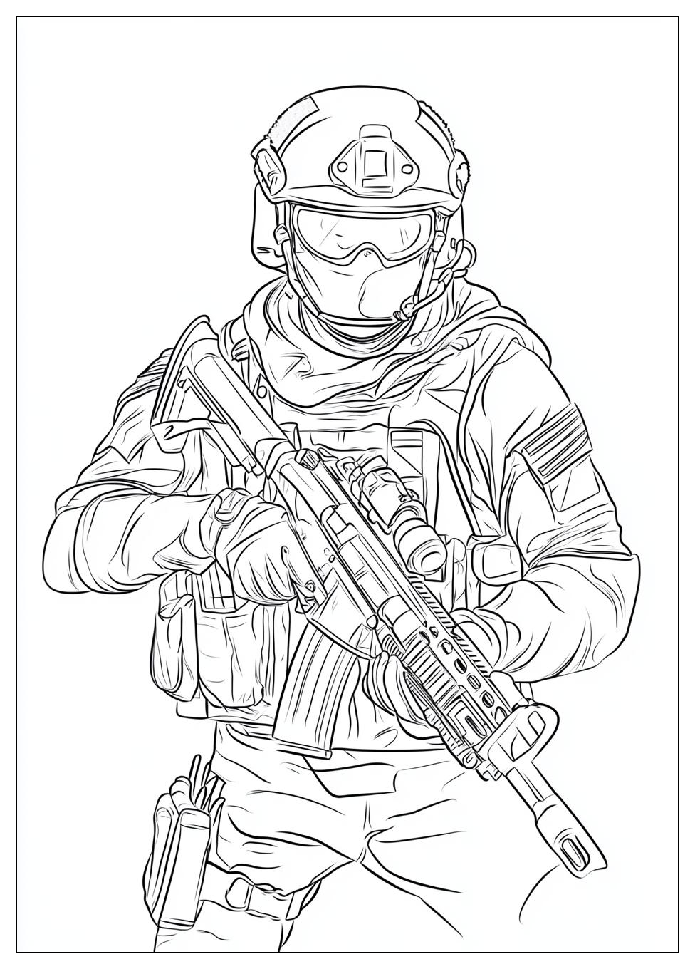 Kolorowanki Do Druku Call Of Duty 5
