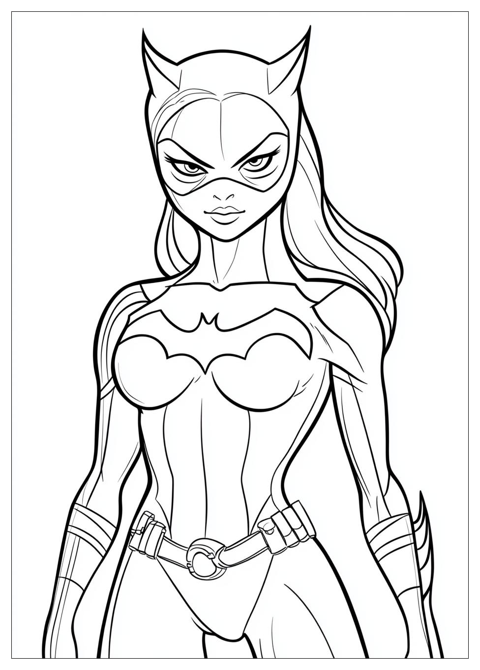 Kolorowanki Do Druku Catwoman 10
