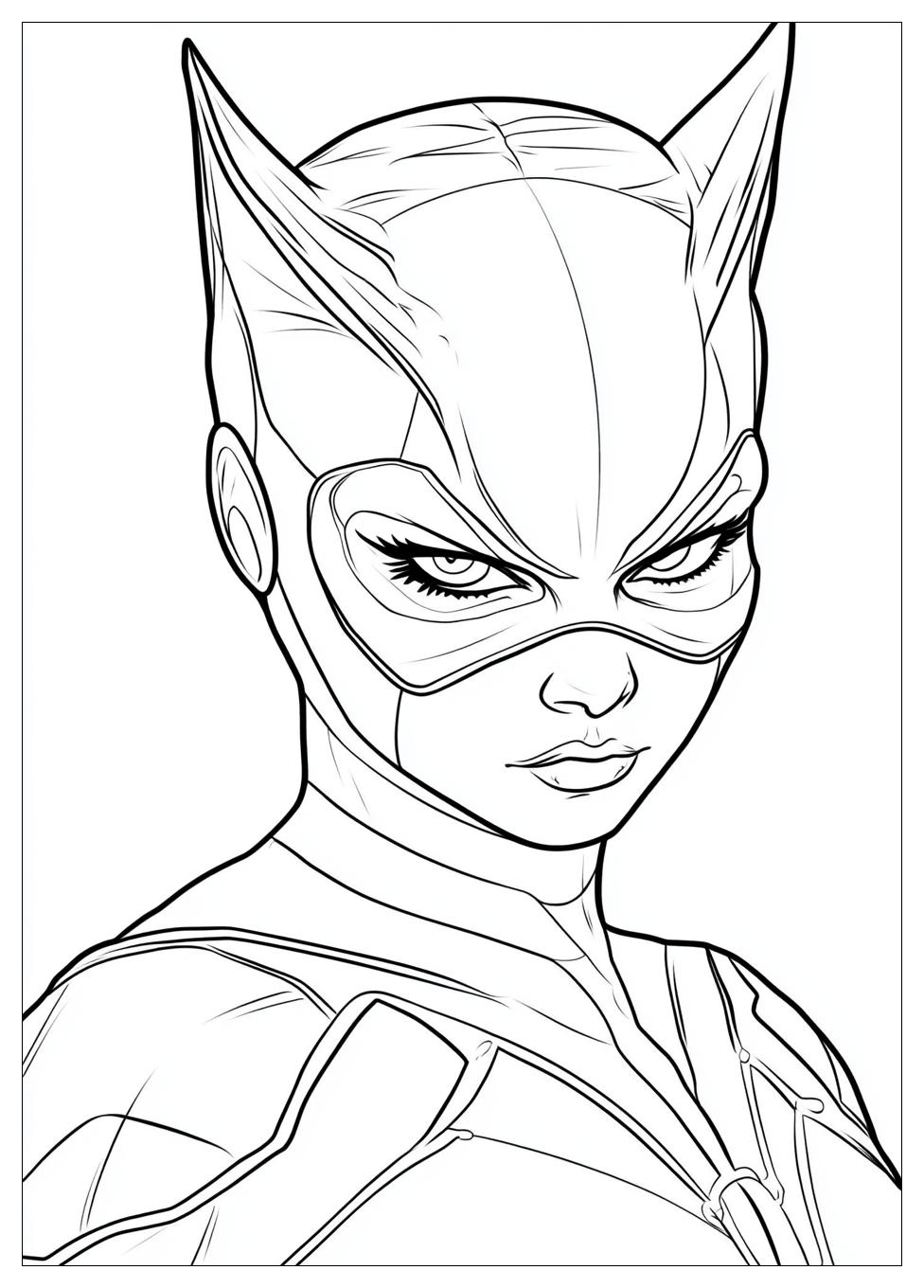 Kolorowanki Do Druku Catwoman 11