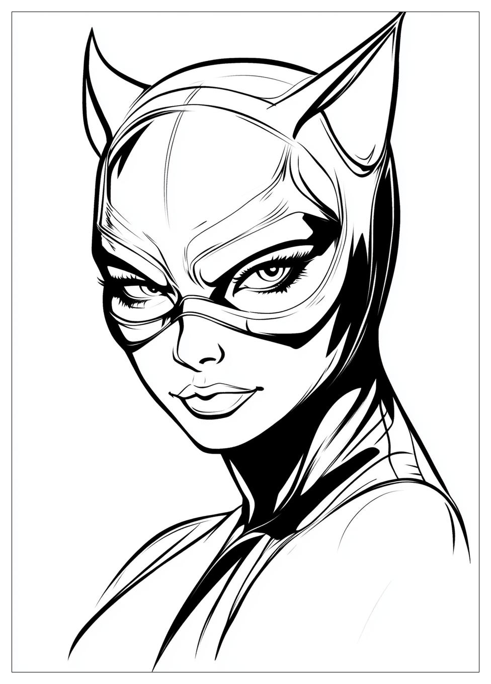 Kolorowanki Do Druku Catwoman 12