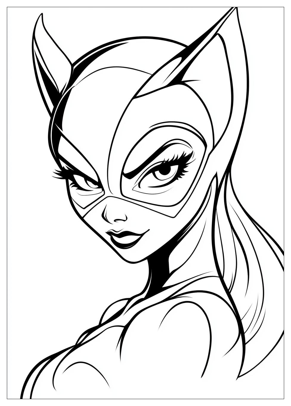Kolorowanki Do Druku Catwoman 13